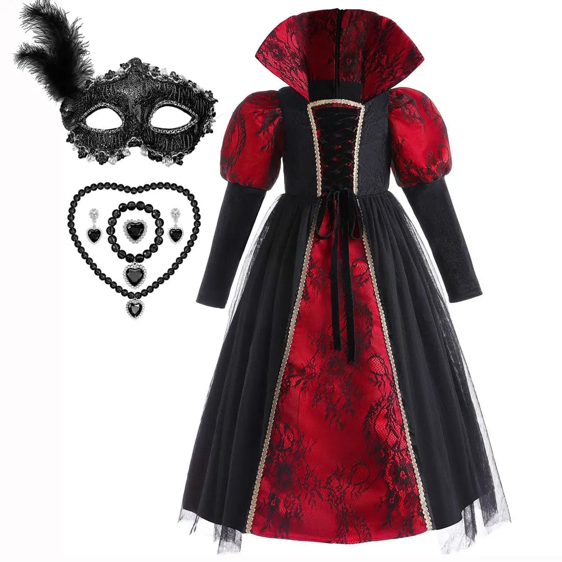 Halloween Vampire Gothic Long Dress