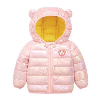 Puffer Jacket with Bear Ears