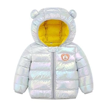 Puffer Jacket with Bear Ears