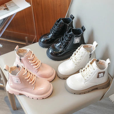 Kids Fashion High Top Boots