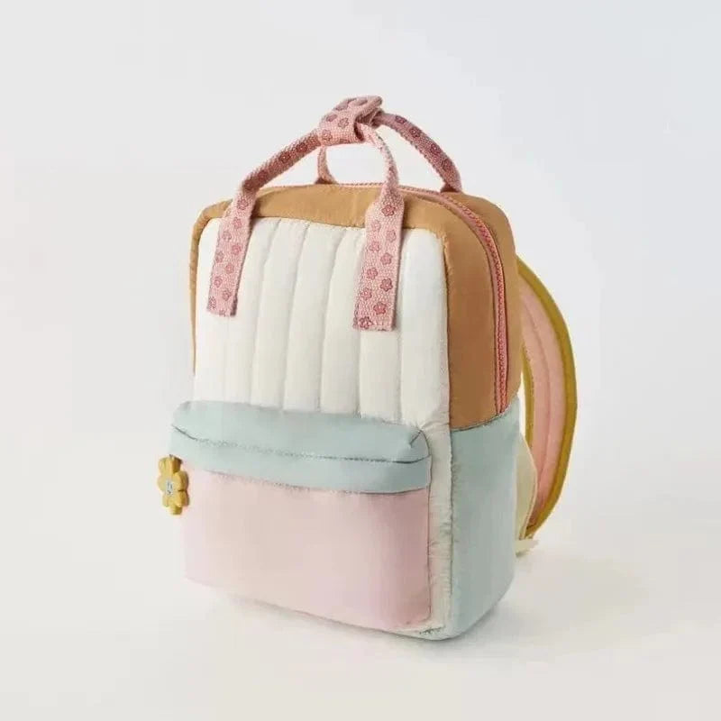 Pastel Floral Print Backpack
