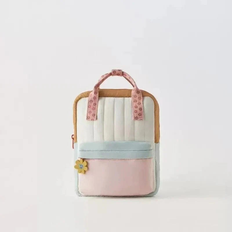 Pastel Floral Print Backpack
