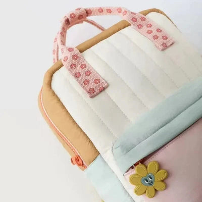 Pastel Floral Print Backpack