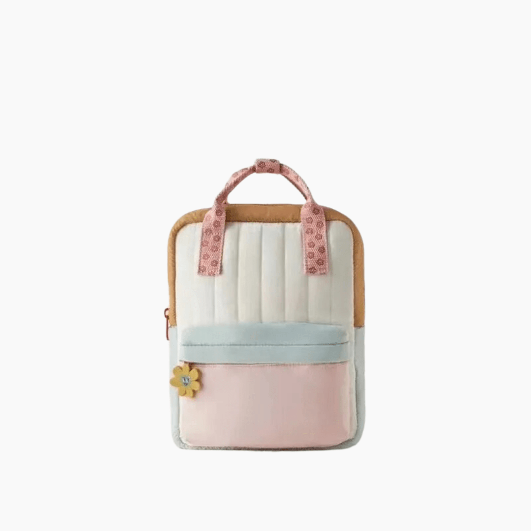 Pastel Floral Print Backpack
