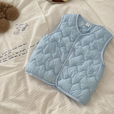 Quilted Kids Vest