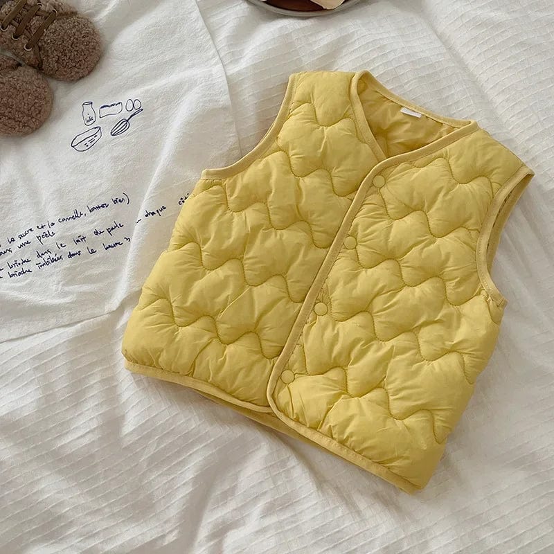 Quilted Kids Vest