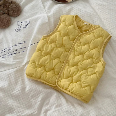 Quilted Kids Vest