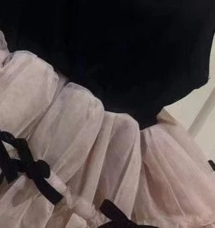 Layered Tulle Dress with Bows