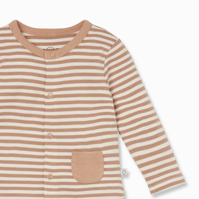 Caramel Stripe Cardigan