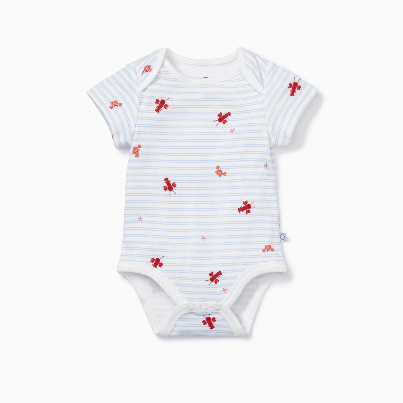 Ocean & Coral Short Sleeve Bodysuit 4 Pack
