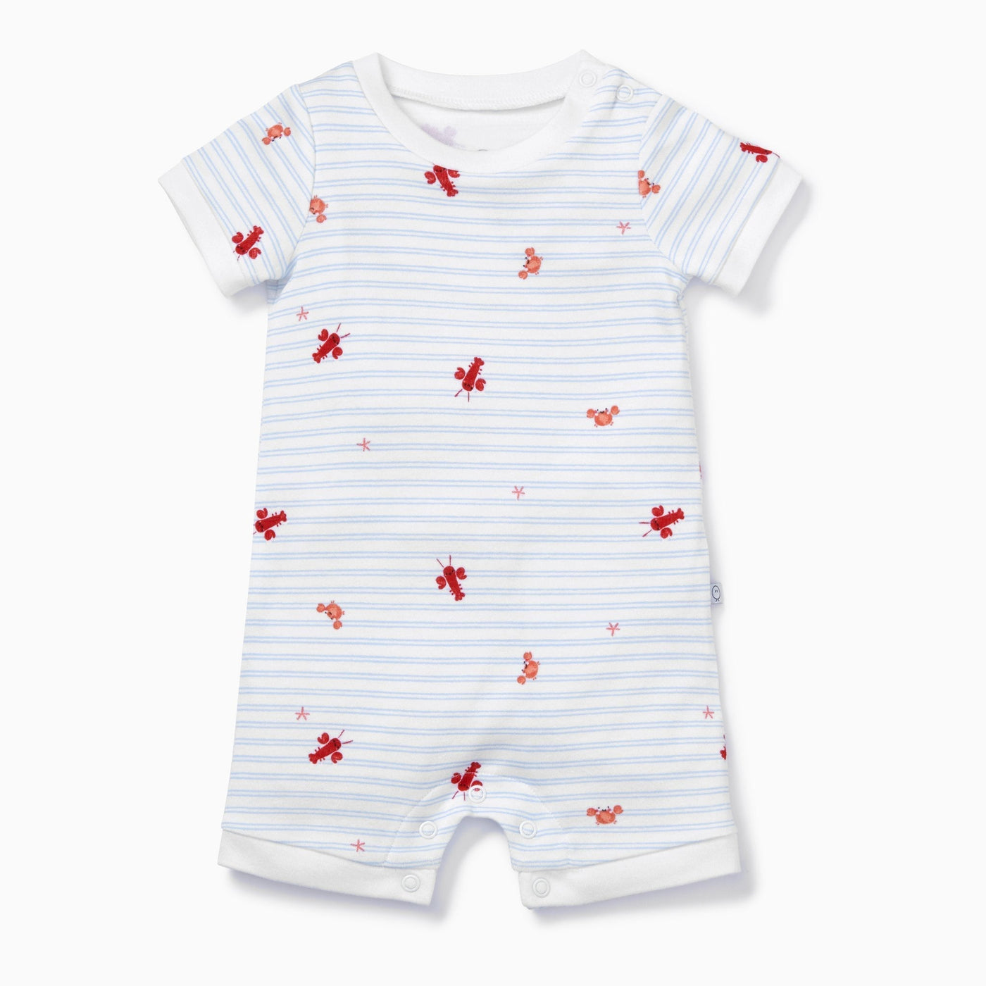 Ocean Stripe Summer Sleepsuit