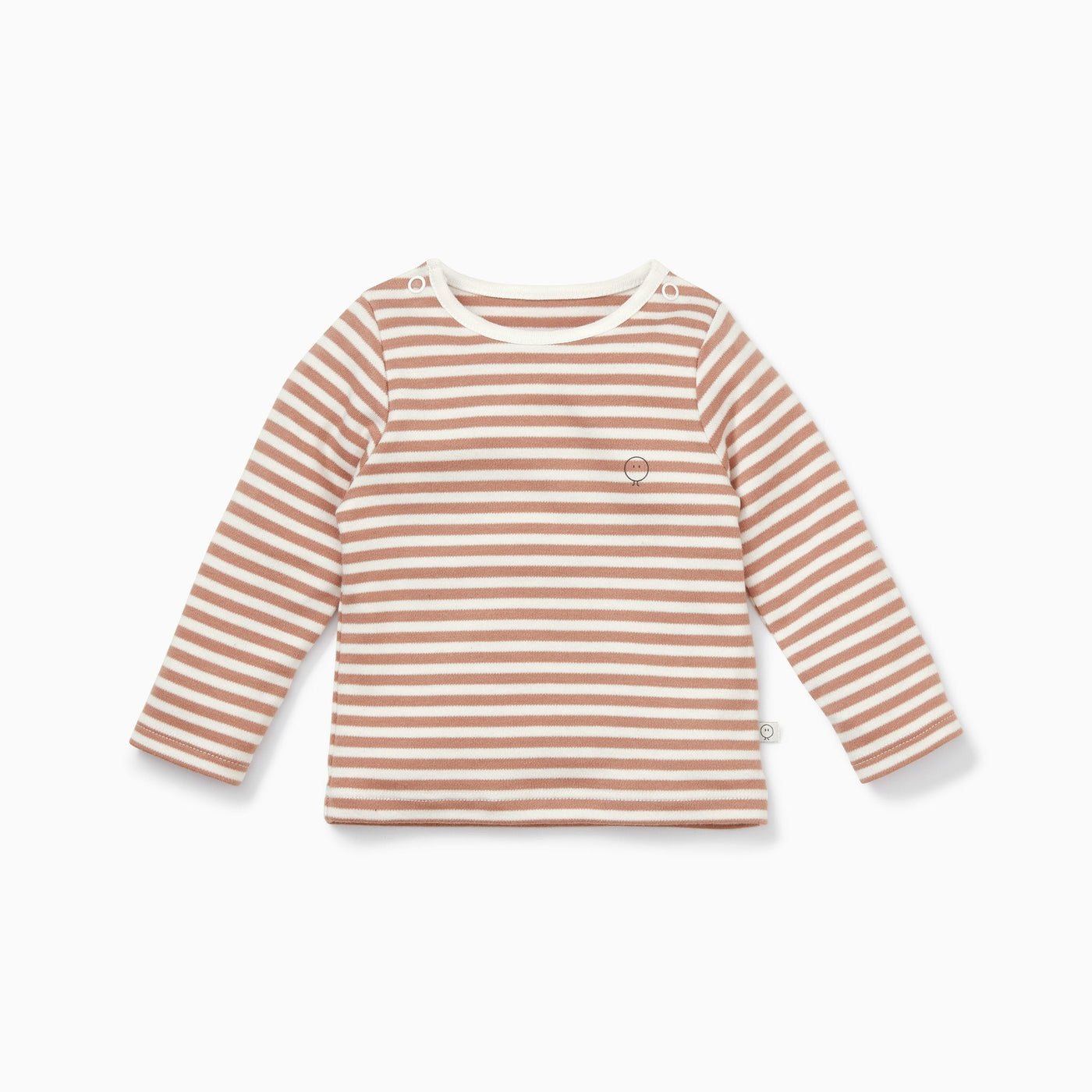 Caramel Stripe Long Sleeve T-Shirt