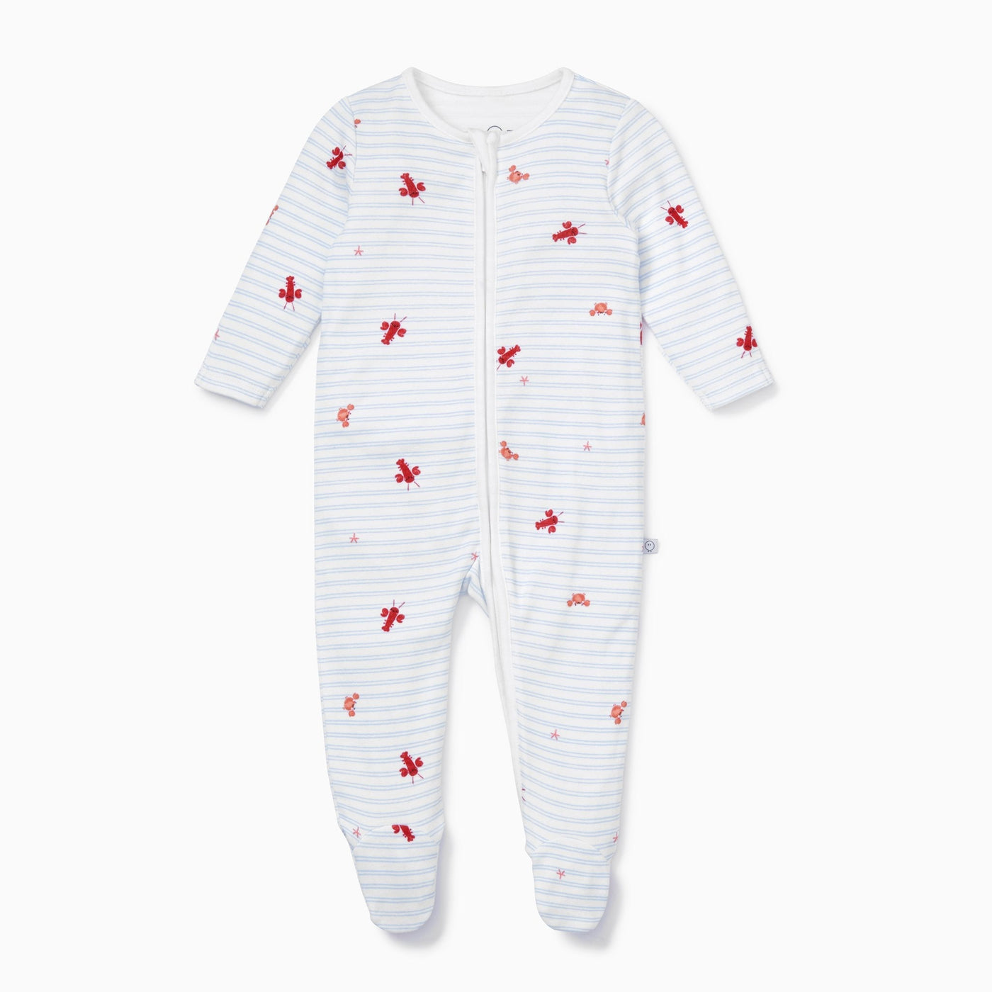 Ocean & Coral Zip-Up Sleepsuit 4 Pack