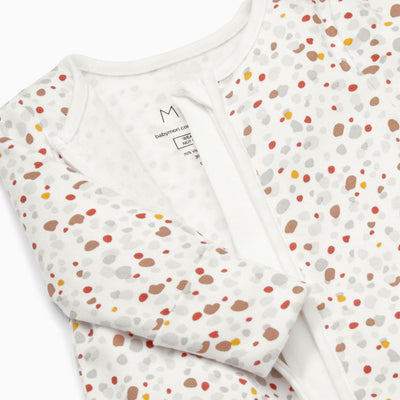 Pebble Zip-Up Sleepsuit