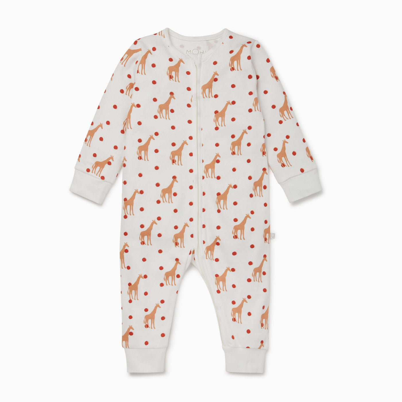 Giraffe Zip-Up Sleepsuit