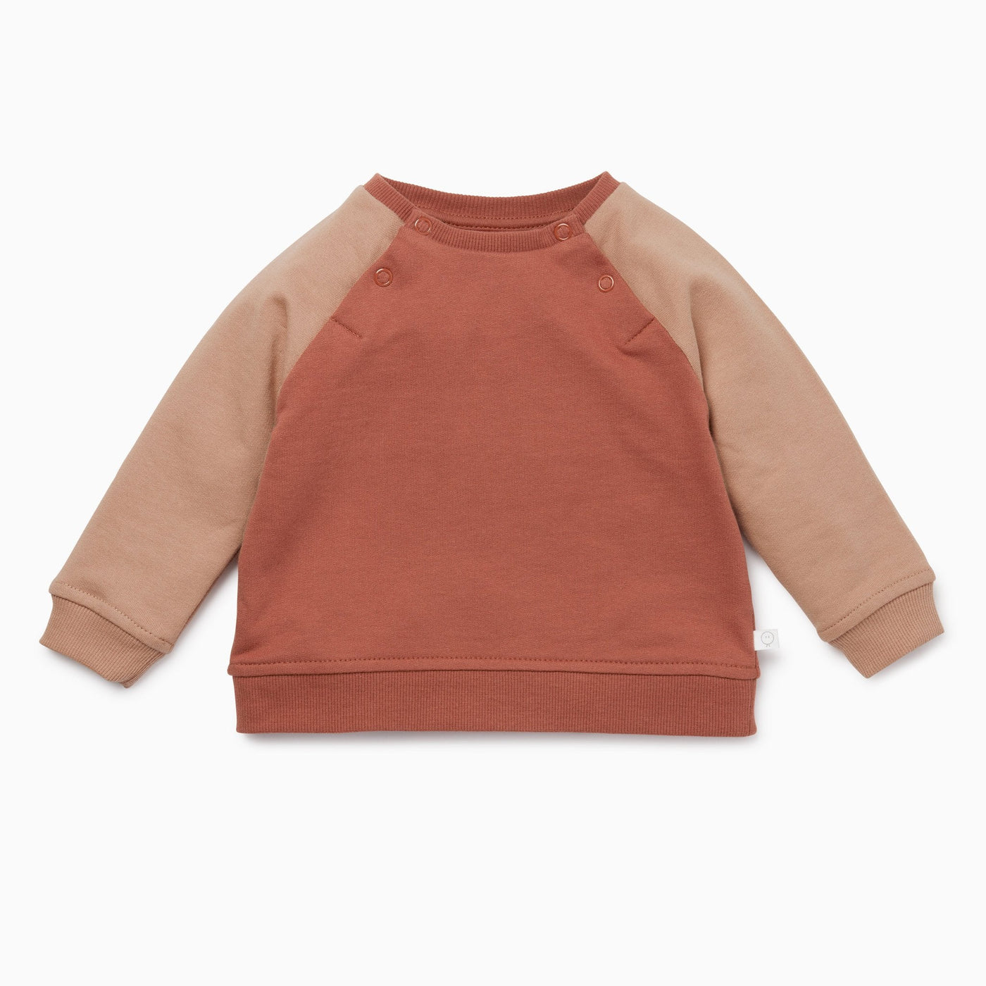Terracotta Raglan Sweatshirt