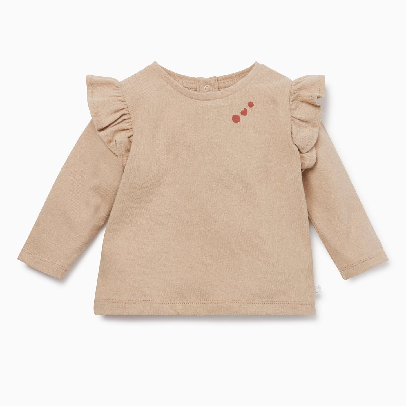 Caramel Ruffle T-Shirt