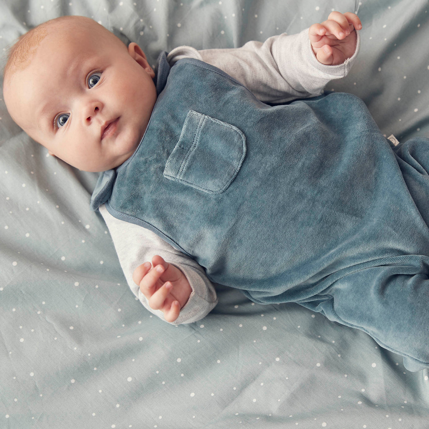Velour Dungarees & Bodysuit Outfit