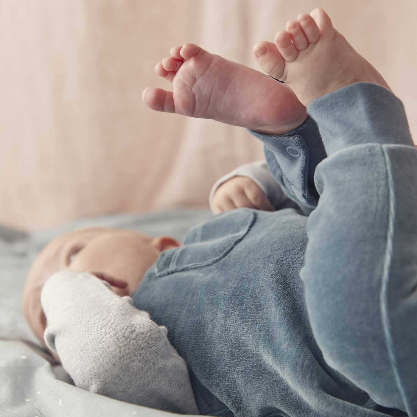 Velour Dungarees & Bodysuit Outfit