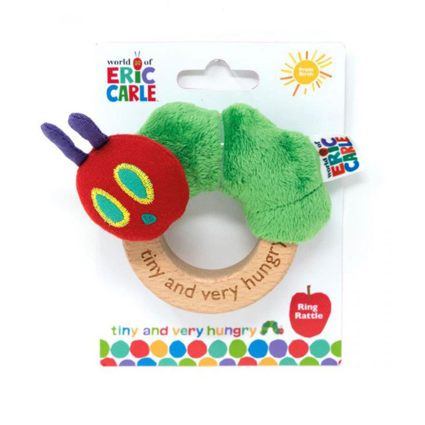 The Very Hungry Caterpillar Ring Rattle